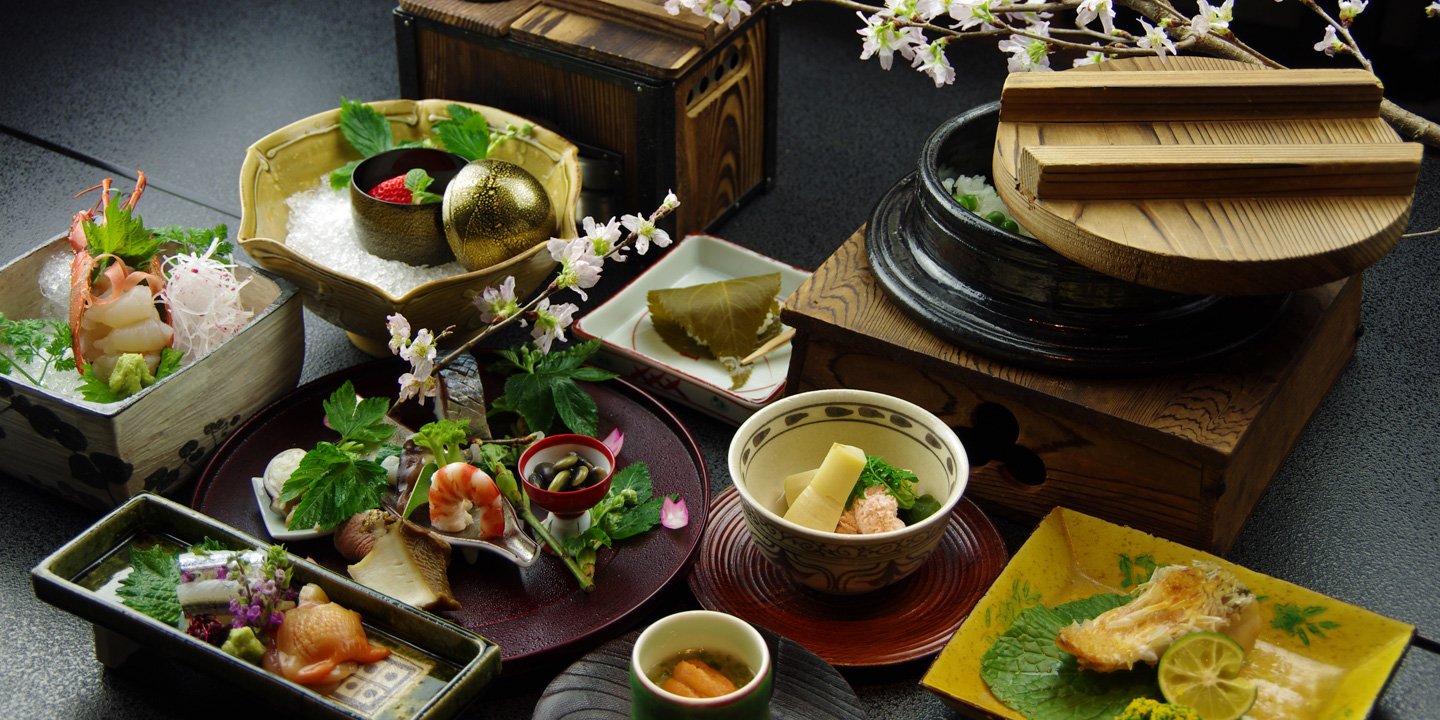 写真：京都の四季を感じる会席料理