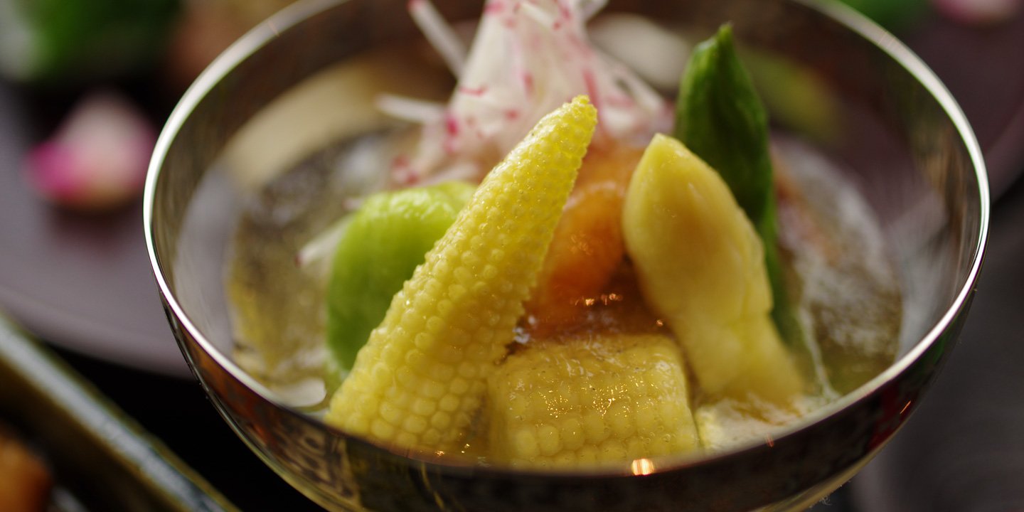 写真：京都の野菜を使った小鉢